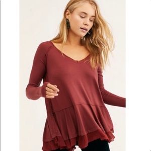 Free People Tangerine Tee (S)